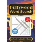 Hollywood Word Search Puzzle Book: Word Searches with Easy to Read print about Hollywood, La-La Land, Tinseltown and More | 6x9 inches, 110 pages | ... … Gift for Vacations, Holidays and Free Times