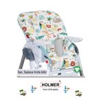 Holmer Leke Tutmaz Organik Mama Sandalyesi Minderi & Kılıfı Max-M Su Yeşili