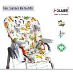 Holmer Mama Sandalyesi Minderi & Kılıfı / Leke Tutmaz / Doğal / Max-T / Turuncu