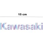 Hologram 15CM Kawasaki Sticker Etiket Modeli