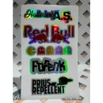 Hologram Kart Araba Arka Cam Yazıları 1 Adet Hologramlı Yeni Model - 14,5*22