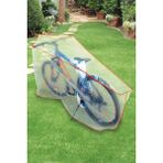 Homaks Bisiklet Koruma Örtüsü Polietilen Malzeme ile 175x70x100 cm Şeffaf Tasarım