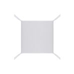 Homaks Krem Tabure Minderi 33X33 Kare