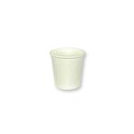 Home 100 Adet 4 Oz Beyaz Baskısız Karton Bardak