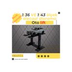 Home 1/36 ve 1/43 ölçek model araçlarla uyumlu diorama diecast oto lift
