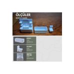Home 1/50 ölçek maket diorama banyo mobilya seti