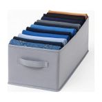 Home 24X41X20 cm Bez Kutu Pantolon Organizeri Dolap Içi Düzenleyici, Çamaşır Organizer, Gardı
