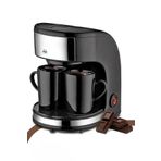Home 6321 Zinde Yıkanabilir ve Temizlenebilir Filtreli Çift Kupalı Filtre Kahve Makinesi