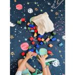 Home All Montessori Eğitici Oyuncak, Ahşap Küpler Eğitici Açık Uçlu Oyuncak - El Yapımı
