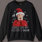 Home Alone Evde Tek Başına Yeni Yıl Knock Knock Kevin Merry Xmas Baskılı Sweatshirt