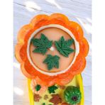 Home Balkabaklı Rüya Set 1 (Sunumluklu Cadı Balkabağı Evi Mum & Minik Balkabağı Obje Set) - Çok Renkli
