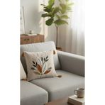 Home Çiçek desenli punch Kirlent kılıfı