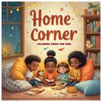 Home Corner Coloring Book for Kids: Fun House-Themed Pages with Rooms, Furniture, and Family Activities: Great Gift for Kids Ages 4-10 – Fun, Educational & Creative House-Themed Coloring Pages