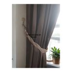 Home Decors By Özlem 2 Adet Fon Perde Aksesuarı Perde Bağlama Aparatı Perde Tutucu Perde Toplayıcı Jüt