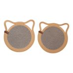 Home Decors By Özlem 2'Li Mini Kedi Ve Köpek Mama Paspası Hasır Paspas Evcil Hayvan Su Kabı Mama Kabı El Yapımı Mama Matı Tyc8Tpıegn171261134123108