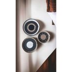 Home Decors By Özlem 3Lü Hasır Dekoratif Duvar Tabağı Bohem Duvar Tabağı Afrikan Duvar Tabağı Duvar Dekor Duvar Aksesuarı Hasır-Siyah