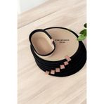 Home Decors By Özlem 6 Kişilik 7 Parça Amerikan Servis Supla Takımı Düzenleyici Hasır Sepet Organizer Handmade Bej Siyah