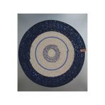 Home Decors By Özlem Hasır Masa Örtüsü Runner Düzenleyici Organizer 44X44cm Siyah Mavi Hasır