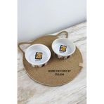 home decors by özlem Kedi Ve Köpek Mama Paspası Hasır Paspas Evcil Hayvan Su Kabı Mama Kabı Elyapımı Kedi Köpek Mama Matı