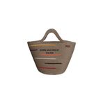 Home Decors By Özlem Midi Boy Günlük Hasır Çanta Plaj Çantası El Çantası El Emeği Handmade Tasarım Moda Çanta-35X20Cm Renkli Hasır