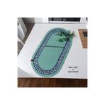 Home Decors By Özlem Mint Yeşili Saks Mavisi Dekoratif Runner Dekoratif Örtü Masa Örtüsü Düzenleyici - 70x39cm