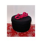 Home Decors By Özlem Siyah Hasır Sepet Takımı Yeniyıl Yılbaşı Dekoratif Düzenleyici Organizer Dekorasyon Mutfak-22X12Cm Ekru&Hasır