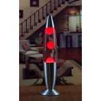 Home Dekor Hediye Dekorati Ev Hediyesi Lav Lambası Kırmızı Büyük Boy 41 Cm Gece Lambası Lava Lamp Kırmızı
