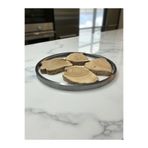 Home Epoksi Hobi Seti | 4 Parça Ham Zeytin Ağacı ve 40 cm Çapında 20x10 Metal Demir Profil