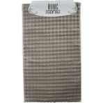 Home Essentials Pamuk Banyo Paspası 2 'li Set, Kaymaz Taban,banyo Paspası Klozet Takımı, Yıkanabilir, Yumuşak 60X100/40X60 cm - Kahverengi