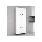 HOME GALLERY 4 Raflı Çok Amaçlı Dolap Banyo/mutfak Dolabı En:70 Cm Yükseklik:172 Cm Derinlik:32 Cm %100 Mdf