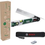 Home & Garden Universalangle Dijital Açı Ölçer (Çalışma Aralığı: 0° - 220°, Kol Uzunluğu 40 Cm, Gönye Açılarının Hassas Hesaplaması Için Entegre Fonksiyonlar, Geri Dönüştürülmüş Karton Kutu)
