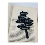 Home Harry Potter Yol Tabelaları Kitap Ayracı 3D Baskı