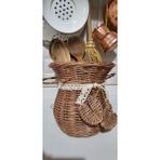 Home Hasır Rattan Bohem Kaşıklık 1 Adet
