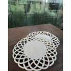 Home İnn Homeinn 2'li Set Amerikan Servis-Leke Tutmaz 33 x 33 cm - Beyaz