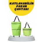 Home Katlanabilir Tekerlekli Alışveriş Çantası Pratik ve Detaylı Pazar Arabası