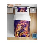Home Kobe Braynt Basketbol 3D Dijital Baskılı Tek Kişilik Çarşafsız Genç Erkek Çocuk Nevresim Takımı