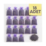 Home Lavanta Kesesi – 18’li Set | 7x9 cm | Güçlü Koku | Doğal & Taze Lavanta - Mor