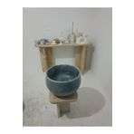 Home Mermer Kurna-çanak Gri-hamam Kurnası-banyo Kurnası-ev Hediyesi-mermer Banyo Aksesuarları