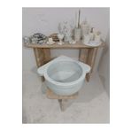 Home Mermer Kurna- Köşeli Kurna-hamam Kurnası-banyo Kurnası-ev Hediyesi-mermer Ev Aksesuarlar