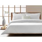Home Modello Pamuk Saten Nakışlı King Size Nevresım Takımı 240 x 260 cm Beyaz