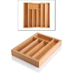 Home Naturel Bambu Açılır Bölmeli Çekmece Içi Kaşıklık Home Naturel