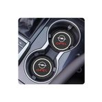 Home Opel Logolu Silikon Bardaklık Altlığı 2’li Set Araç Içi Bardak Altlığı Aksesuar