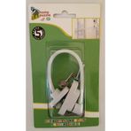 Home Puzzle Çelik Halatlı Pencere Kilidi Beyaz