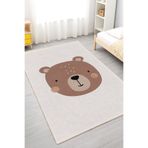 Home Sevimli Ayı Figürlü Kaymaz Taban Çocuk Odası Halısı