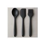 Home Silikon large spatula kaşık fırça seti 3 lü yanmaz yapışmaz mutfak gereçleri