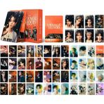 Home Silk Kpop Entrypen 55PCS Enhypen Lomo Kartları Entrypen Turuncu Blood Albüm Lomo Kartları Fanlar Için Poster Kartları (B) (Yurt Dışından)