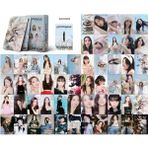 Home Silk Kpop Ive Lomo Kart Photocards 55PCS Ive Eleven Yeni Albüm Lomo Card Ive Mini Fotoğraf Kartları Ive Poster Kartları Hayranlar Için (Yurt Dışından)