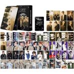 Home Silk Lzstop Kpop Entyypen Lomo Kartları 55PCS Enhypen Kaderi Yeni Albüm Fotokardları Enhypen Mini Lomo Kartpostallar (Dünya Tur Kaderi) (Yurt Dışından)