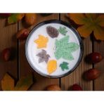 Home 'sonbahar Yaprakları 1' Kavanozda Kokulu Dekoratif Soya Mumu 100GR - 1 Adet