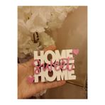 Home Sweet Home Yazılı Tatlı Dekorasyon 8 * 10 cm Sevgililer Günü Anneler Günü Yılbaşı Hediyesi